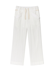 DARLING POCKET STRAP PANTS (WHITE)