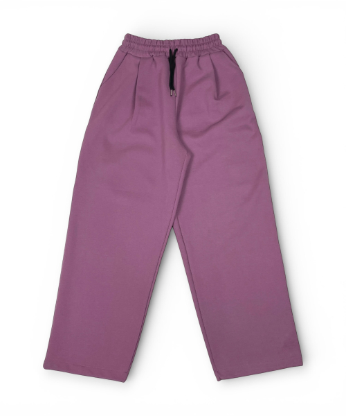 Carpenter Wide Sweat Pants (Purple)