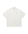 BIG POCKET WASHING STRING SS SHIRT IVORY