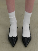 러브미몬스터(LOVE ME MONSTER) [3 SET] Basic Ribbed Socks (L241MSC030)