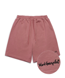 SIGN LOGO OG SWEAT SHORT - INDIAN PINK