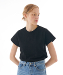 카미노(CAMINO) 숏 슬리브 반팔 티셔츠 블랙
