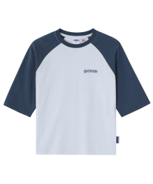 라글란 7부 티셔츠 (스카이 블루) OD242ISS09_SBL