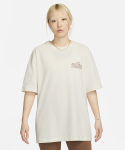 나이키(NIKE) 스포츠웨어 베어 T100 티셔츠 W - 페일 아이보리 / FQ6010-110