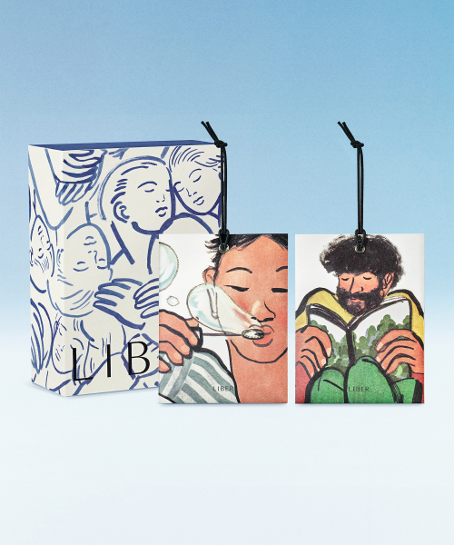 리베르() [선물포장] 일러스트 샤쉐 듀오 세트 상품 이미지