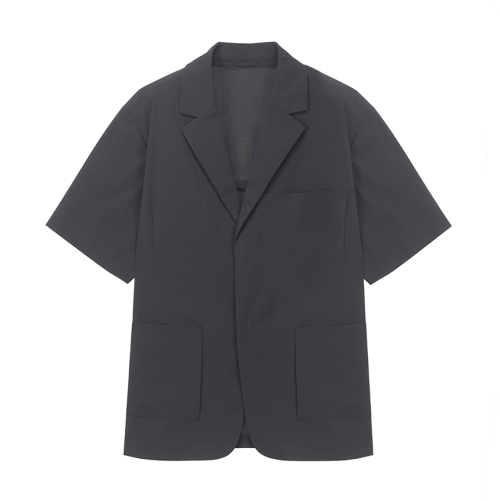 Летний блейзер с коротким рукавом Dark Gray