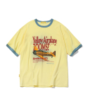 메인부스(MAINBOOTH) M73 Airline T-shirt(EGG SHELL)