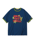 메인부스(MAINBOOTH) Hokey Pokey T-shirt(BLUE)