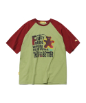 메인부스(MAINBOOTH) Fluffy T-shirt(RED)