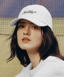 MOUVEMENT LOGO BALL CAP white