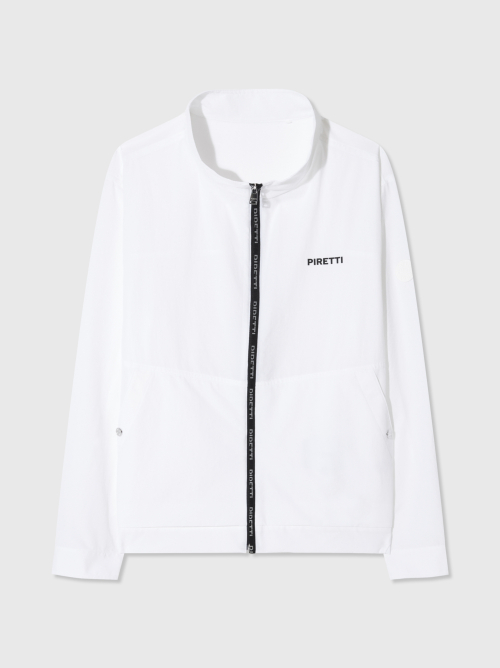 Сетчатая куртка на молнии Elite M_White