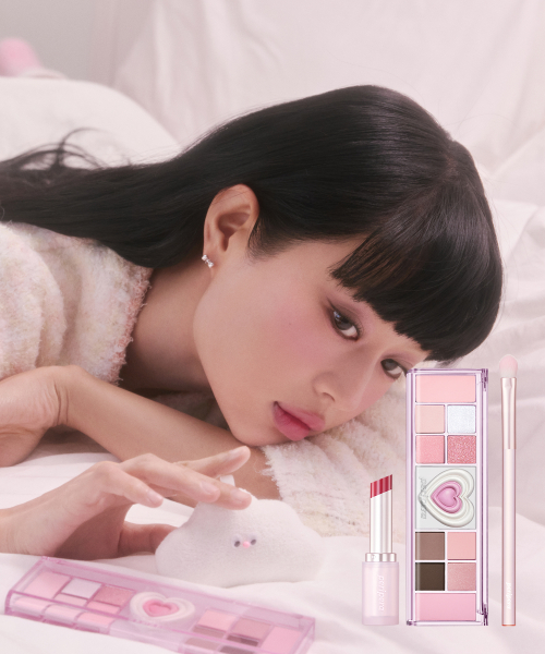 페리페라() [SET] 올테이크 무드 라이크 팔레트+잉크 무드 글로이 밤 [증정] 베이직섀도우브러쉬1P 상품 이미지