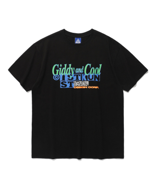 이스트쿤스트(ISTKUNST) GIDDY GRAPHIC TEE_BLACK(IK2EMMT517A) 상품 이미지