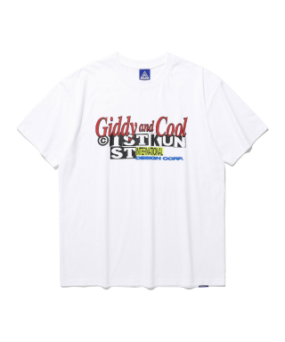 이스트쿤스트(ISTKUNST) GIDDY GRAPHIC TEE_WHITE(IK2EMMT517A) 상품 이미지