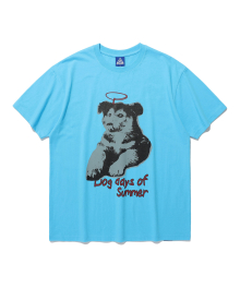 SUMMER DOG TEE_BLUE(IK2EMMT508A)