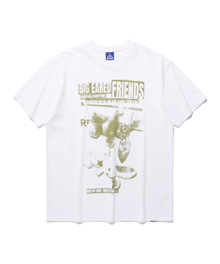 이스트쿤스트(ISTKUNST) BIG EARED FRIENDS TEE_WHITE(IK2EMMT525A) 상품 이미지