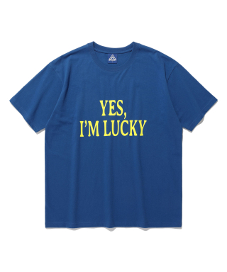 이스트쿤스트(ISTKUNST) LUCKY TEE_BLUE(IK2EMMT521A) 상품 이미지