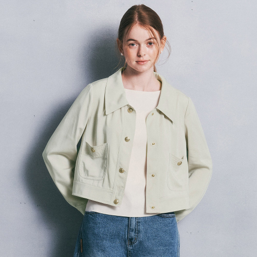 WD_Double pocket cropped jacket