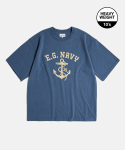 EGN Anchor Heavyweight Tee French Blue