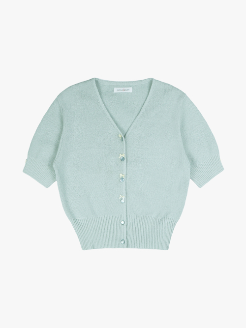 SUN SHOWER KNIT CARDIGAN_SKY BLUE
