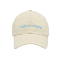템푸스스튜디오(TEMPUS STUDIO) TEMPUS LOGO CAP [CREAM]