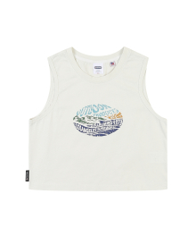 여성 롱비치 슬리브리스 탑 W LONG BEACH SLEEVELESS TOP