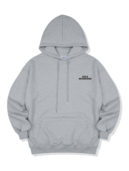 Худи ID Premium Center Logo_Grey