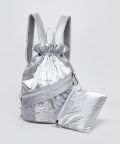 Nylon day pack(Silver spoon)_OVBAX24104SIV