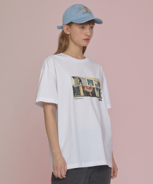 ADVERTYPE SKATEBOARDING TEE white