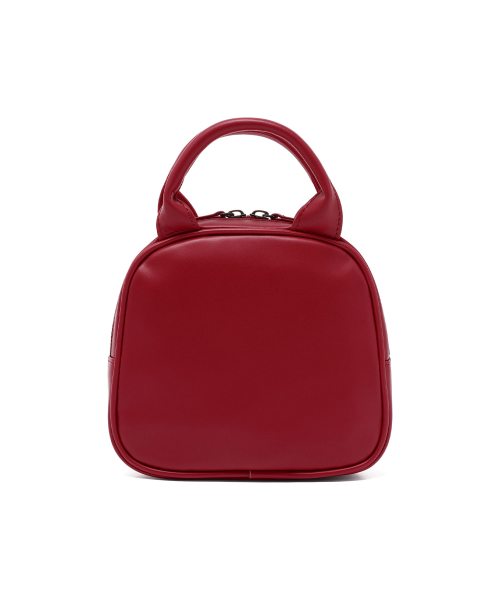 トートバッグ [NICEGHOSTCLUB]FFATS PUDING BAG_RED(NG2EMUAB47A) 나이스고스트클럽(NICEGHOSTCLUB) FFATS PUDING BAG_RED