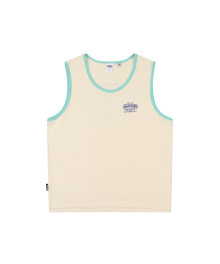 멀티 로고 슬리브리스 탑 MULTI LOGO SLEEVELESS TOP