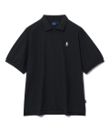 HERITAGE DAN QUICK DRY PIQUE POLO SHIRT BLACK