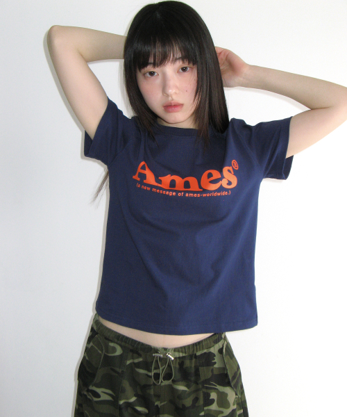 BASIC LOGO TEE NAVY