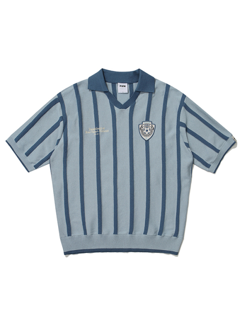 Трикотажная футболка-поло Uniform (Blue)