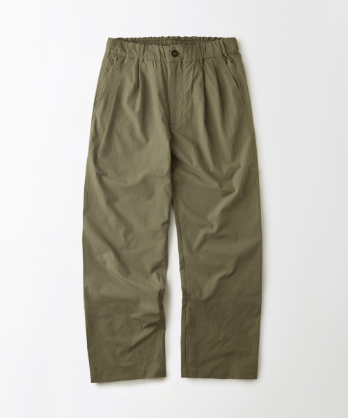 SEERSUCKER COMFORT PANTS_BEIGE