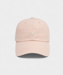 Classic logo ball cap_Light pink