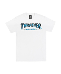 트레셔(THRASHER) TRADEMARK T-SHIRT [WHITE]