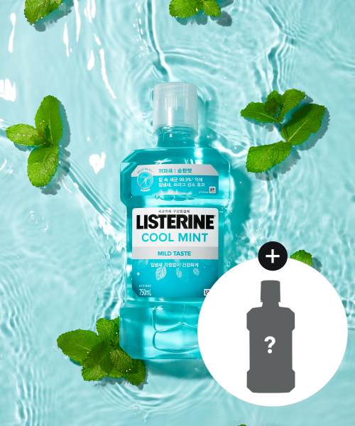 리스테린() 쿨민트 마일드750mlx3+(증) 리스테린 250ml 랜덤1개(마일드) 상품 이미지