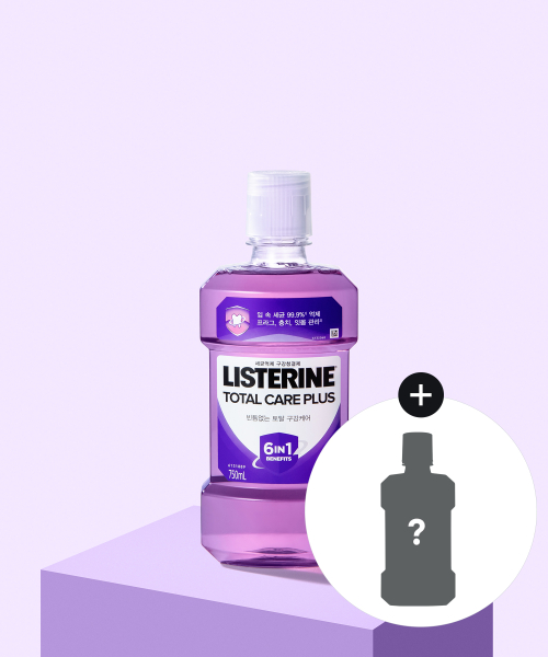 리스테린() 토탈케어 플러스750mlx3+(증)250ml 랜덤1개(스트롱) 상품 이미지