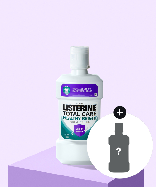 리스테린() 헬씨브라이트 750mlx3+(증) 250ml 랜덤1개(스트롱) 상품 이미지