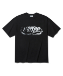 비터(BITTER) Black Dragon Wave T-Shirts Black