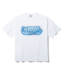 비터(BITTER) Blue Dragon Wave T-Shirts White