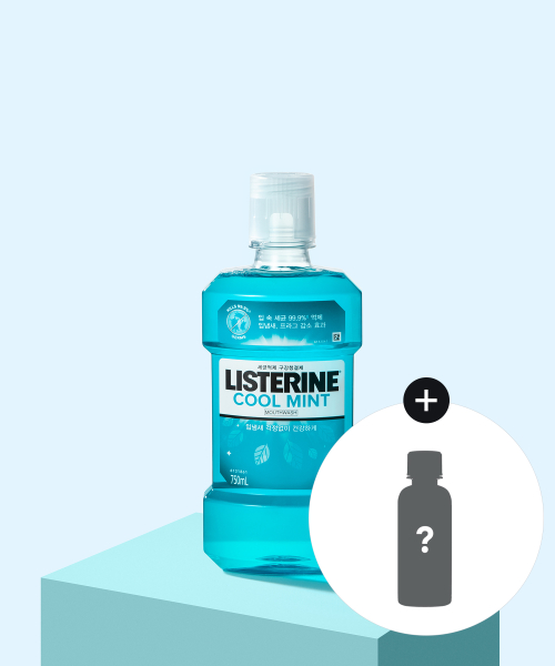리스테린() 쿨민트 250mlx4+(증)100ml 랜덤1개(스트롱) 상품 이미지