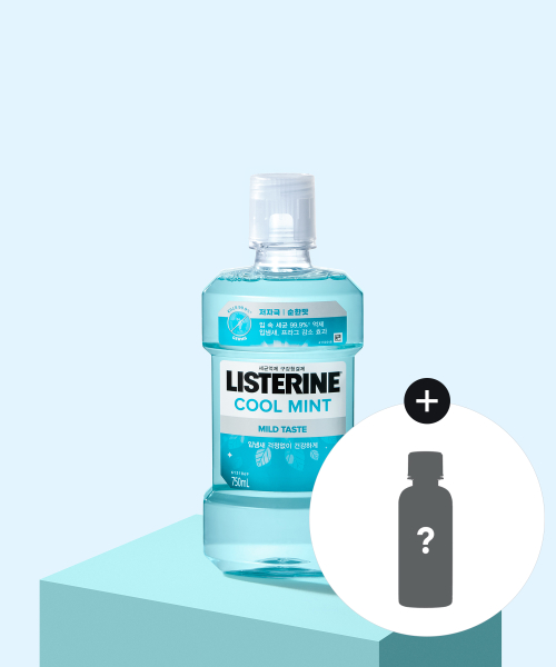 리스테린() 쿨민트 마일드250mlx4+(증) 100ml 랜덤1개(마일드) 상품 이미지