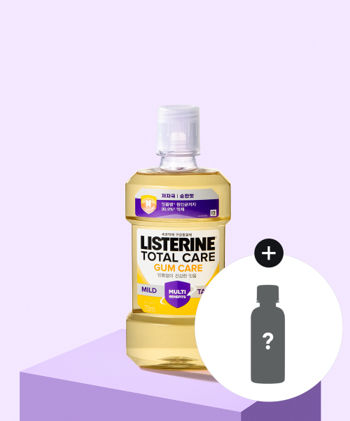 리스테린() 검케어 마일드250mlx4+(증)100ml 랜덤1개(마일드) 상품 이미지