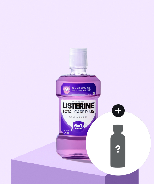 리스테린() 토탈케어 플러스250mlx4+(증) 100ml 랜덤 1개(스트롱) 상품 이미지