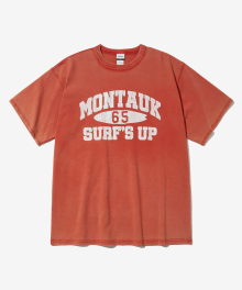 V.S.C TEE(MONTAUK)_VINTAGE RED