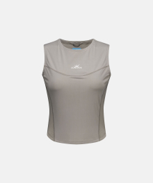 W Dry Tank Top Taupe