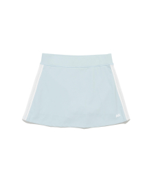Line Mini Skirt Blue
