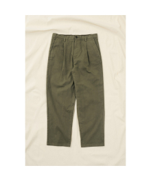 [British Sporting Club] Pleated dyed pants_AHPAM24611KHX